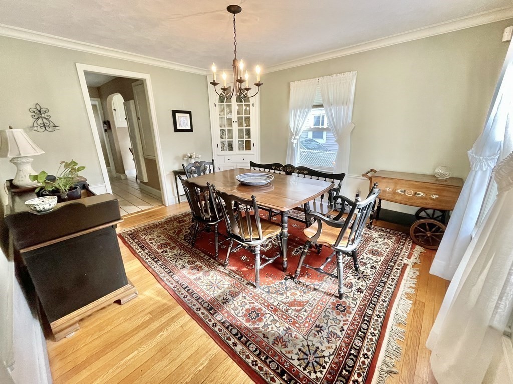 89 Wexford Street Springfield, MA 01118 - Photo 11 of 38 a view of a dining room with furniture and wooden floor