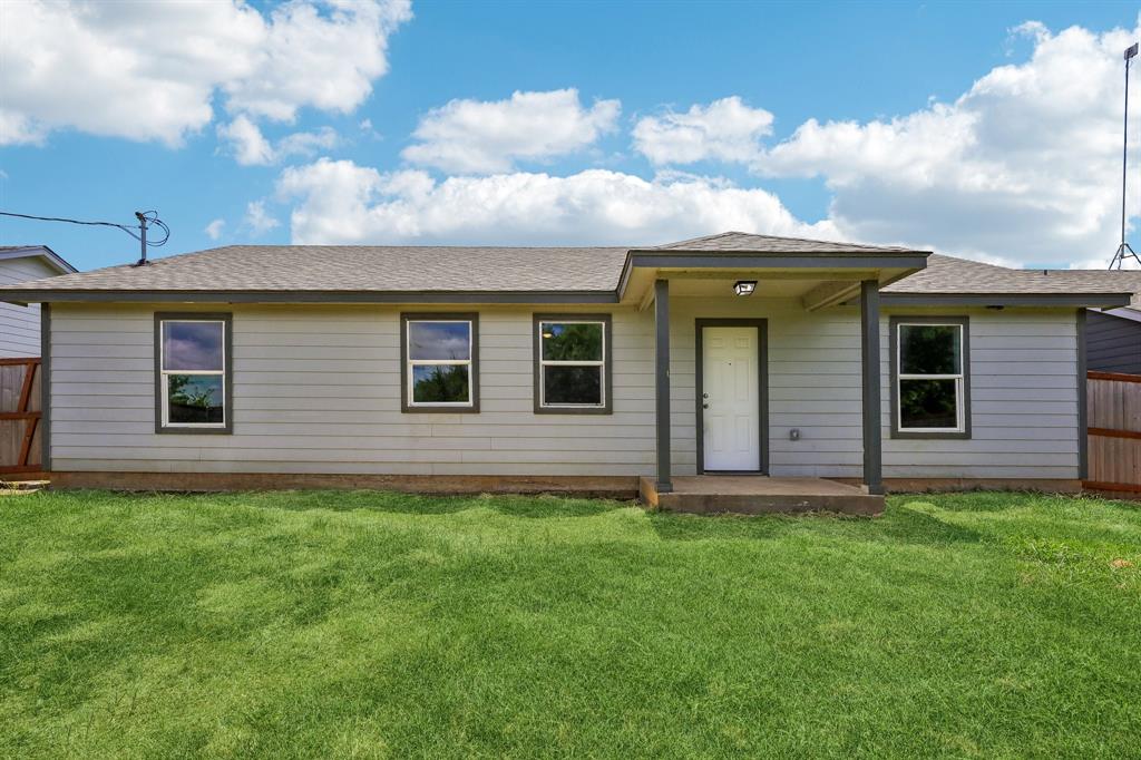 433 Whitney Court Rio Vista, TX 76093 - Photo 27 of 27 a view of a house with a yard