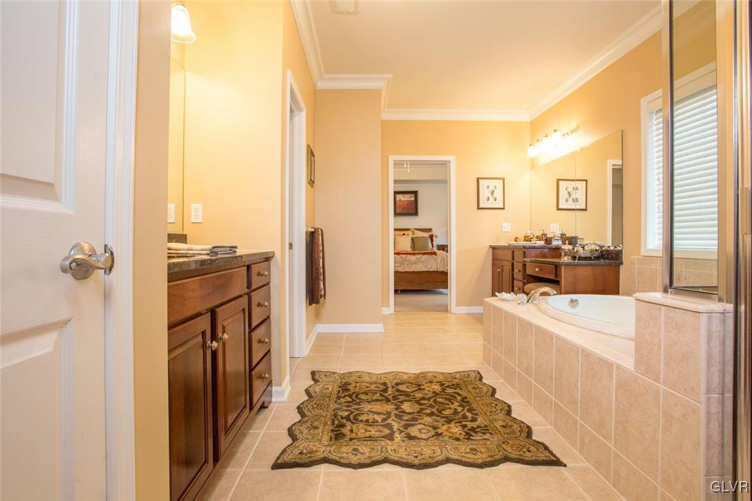 216 East Dell Road Bath, PA 18014 - Photo 26 of 42 a large bathroom with a tub and shower