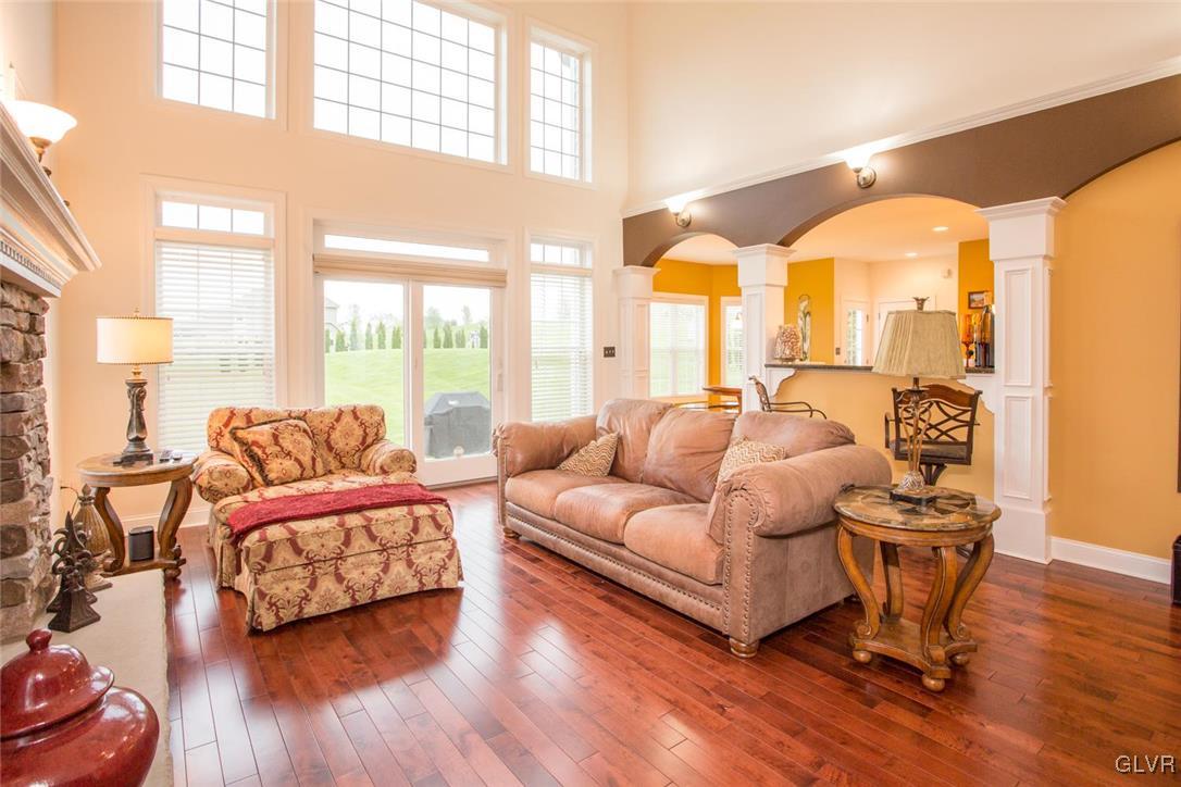 216 East Dell Road Bath, PA 18014 - Photo 10 of 42 a living room with furniture and a large window