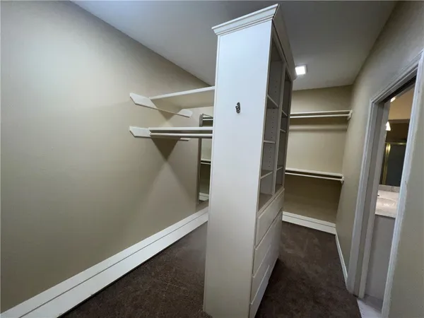 a view of closet