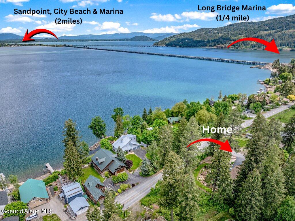 16 Hawkins Road Sagle, ID 83860 - Photo 6 of 109 Sandpoint, City Beach & Marina (2miles)