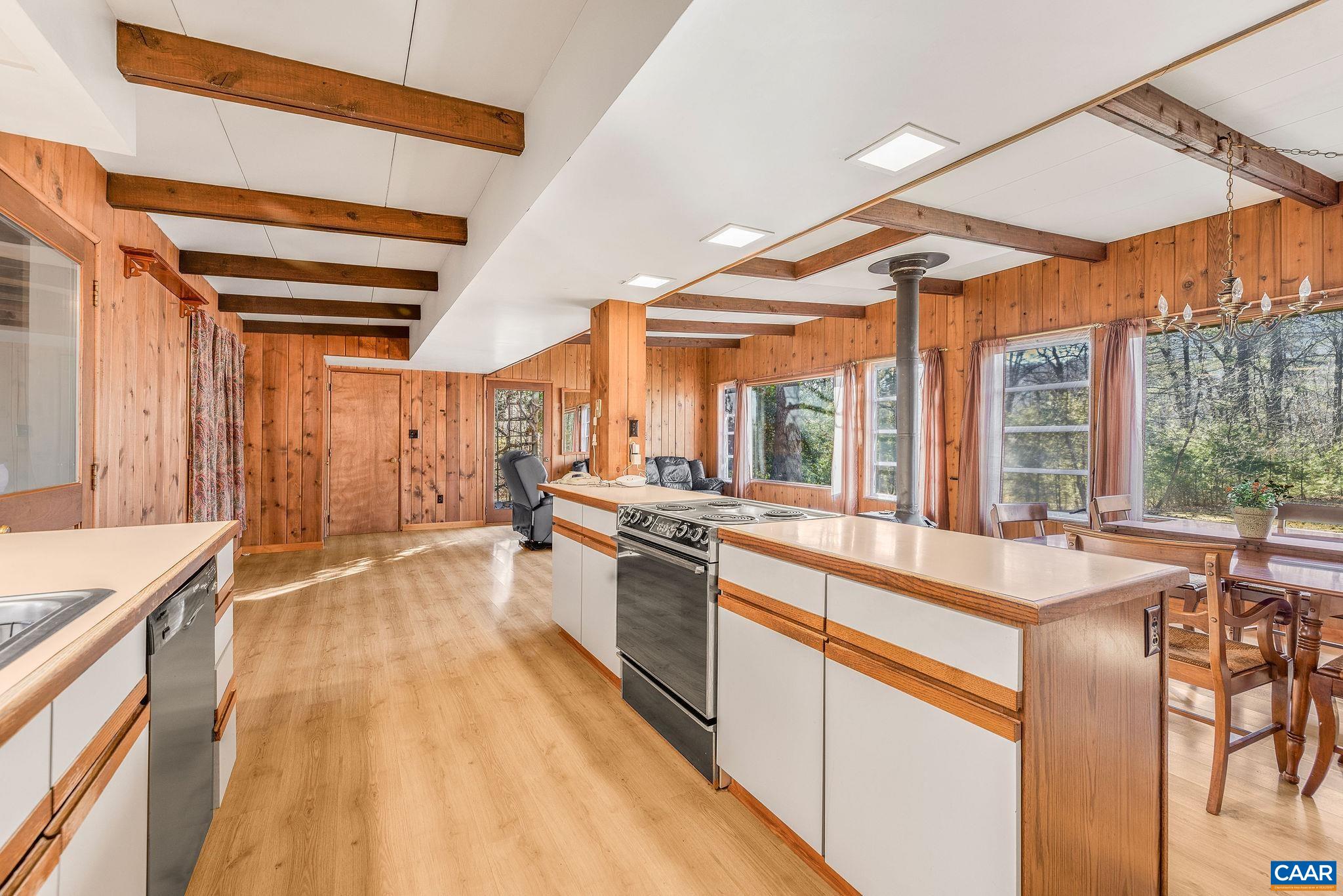 Sunny kitchen