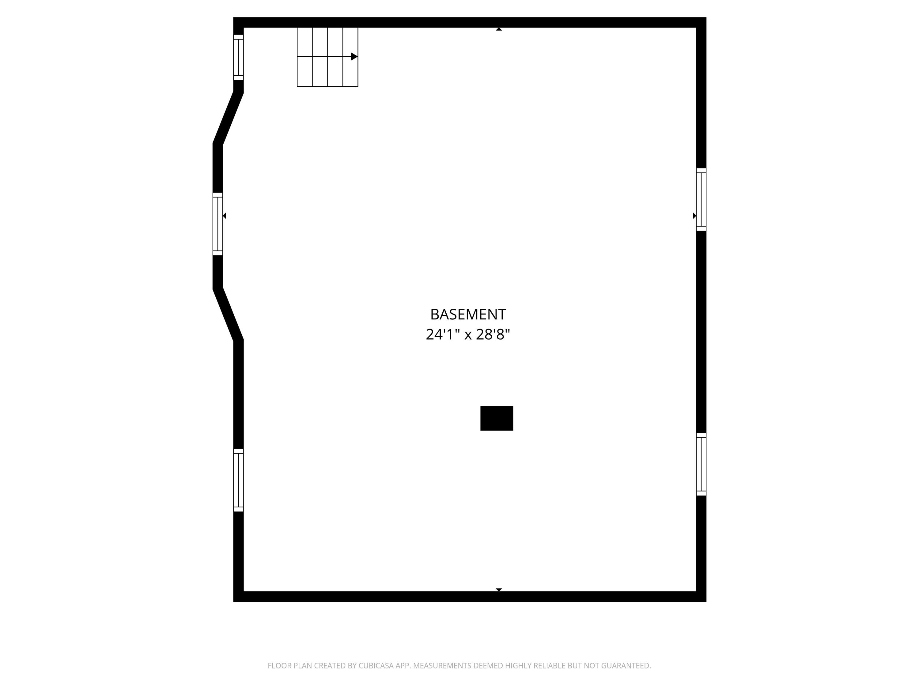 6806 Sheridan Road Kenosha, WI 53143 - Photo 36 of 36 Basement Floor Plan