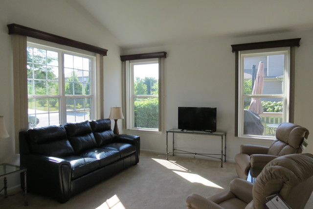 992 Oak Ridge Boulevard Elgin, IL 60120 - Photo 12 of 25 a living room with furniture and a flat screen tv
