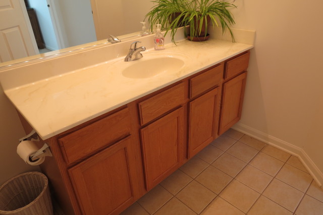 992 Oak Ridge Boulevard Elgin, IL 60120 - Photo 17 of 25 a bathroom with a sink and a mirror