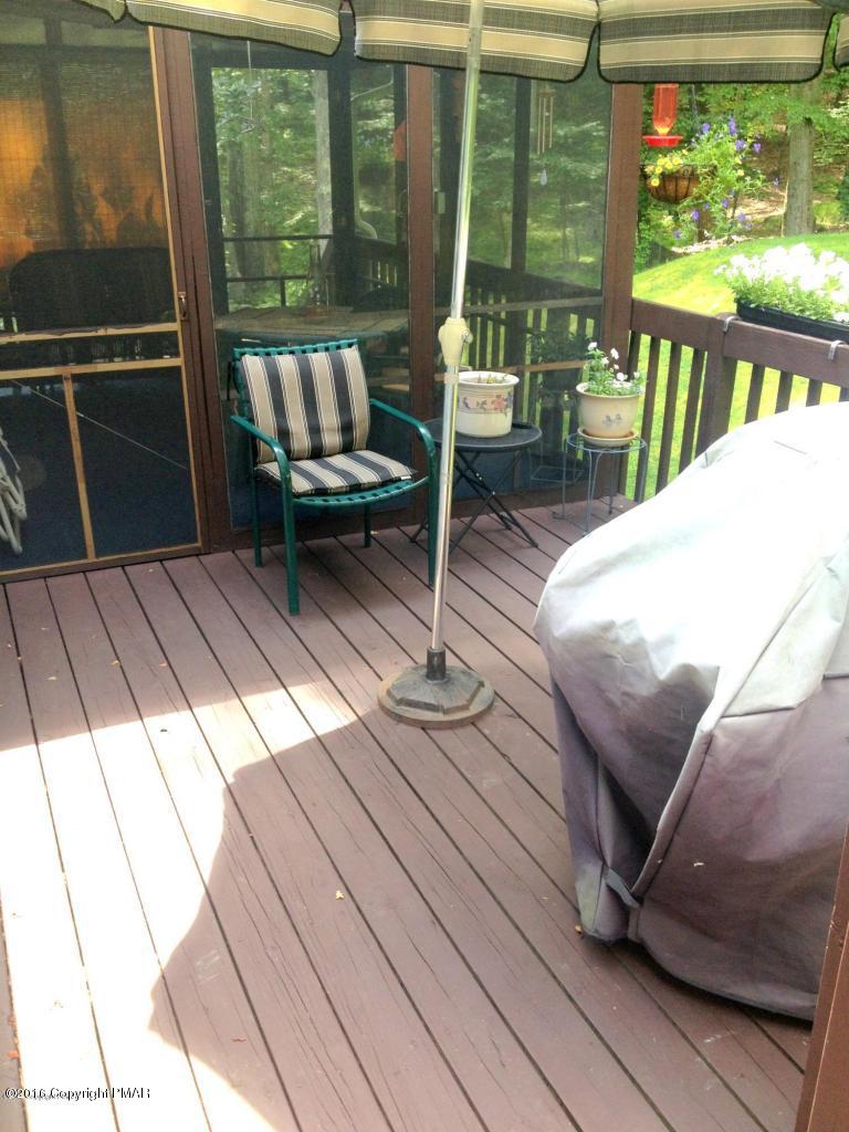 3113 Bear Road Bushkill, PA 18324 - Photo 26 of 38 a view of two chairs in the balcony