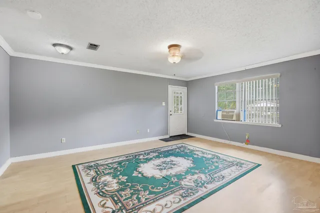 wooden floor in an empty room