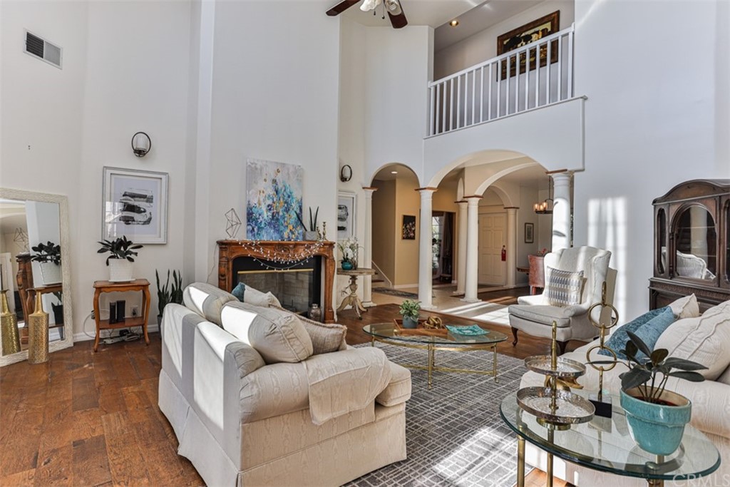 1608 Hill Drive Eagle Rock, CA 90041 - Photo 9 of 71 a living room with furniture and a chandelier