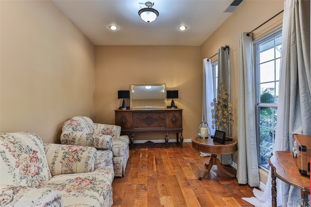 1608 Hill Drive Eagle Rock, CA 90041 - Photo 10 of 71 a living room with a couch and a flat screen tv