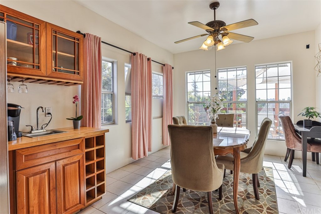 1608 Hill Drive Eagle Rock, CA 90041 - Photo 17 of 71 a view of a dining room with furniture window and outside view