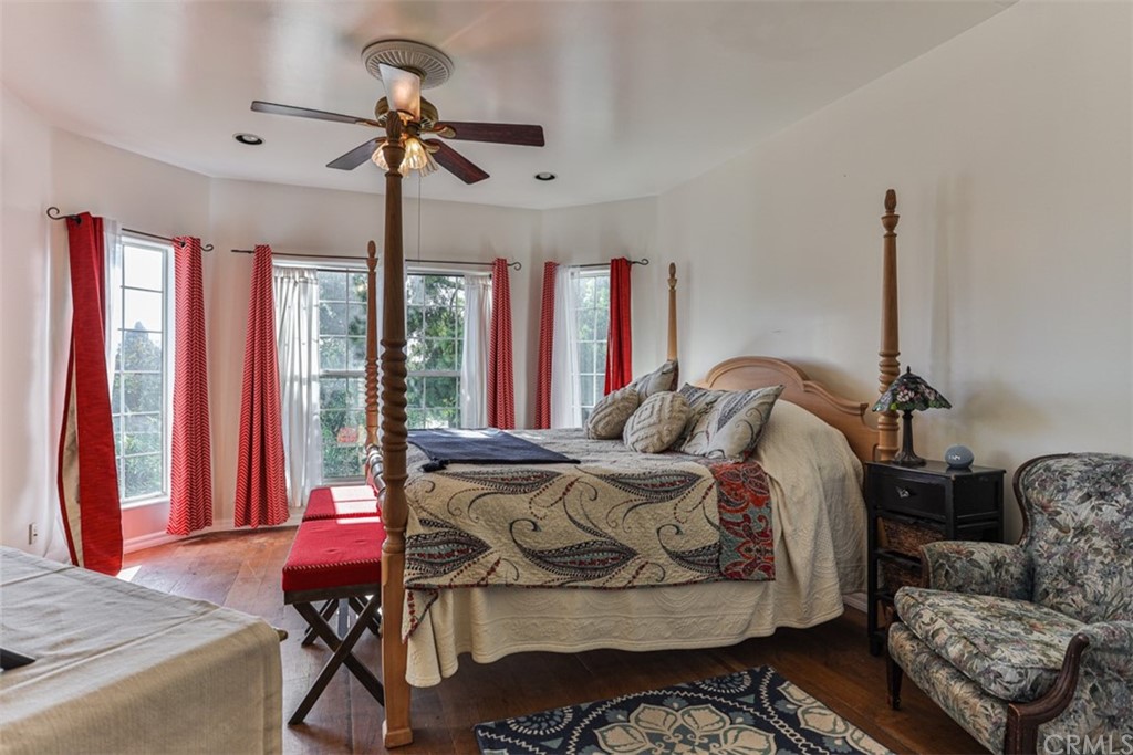 1608 Hill Drive Eagle Rock, CA 90041 - Photo 22 of 71 a bedroom with a bed dresser and a window