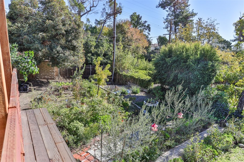 1608 Hill Drive Eagle Rock, CA 90041 - Photo 32 of 71 a backyard of a house with lots of green space