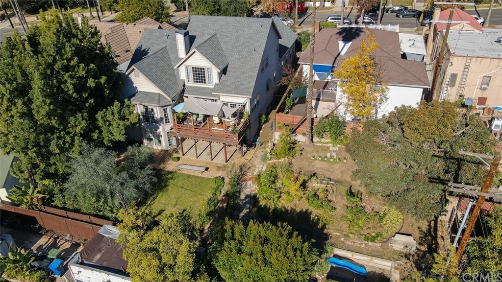 1608 Hill Drive Eagle Rock, CA 90041 - Photo 62 of 71 an aerial view of residential houses with outdoor space