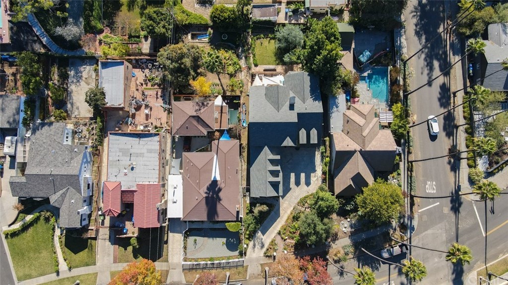 1608 Hill Drive Eagle Rock, CA 90041 - Photo 65 of 71 an aerial view of residential houses with outdoor space