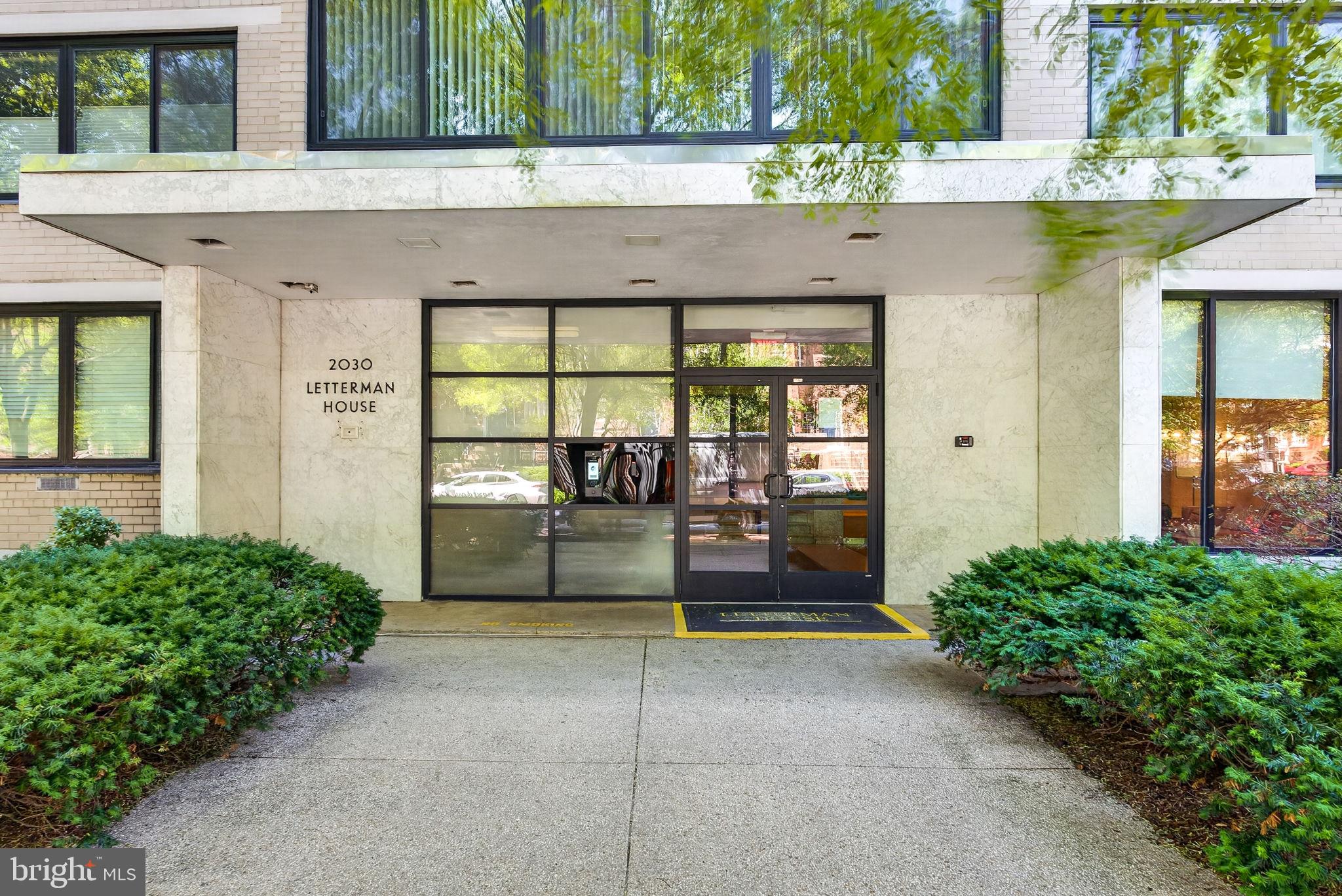 2030 F Street Northwest, Unit 606 Washington, DC 20006 - Photo 24 of 29 Well maintained Key FOB entry building