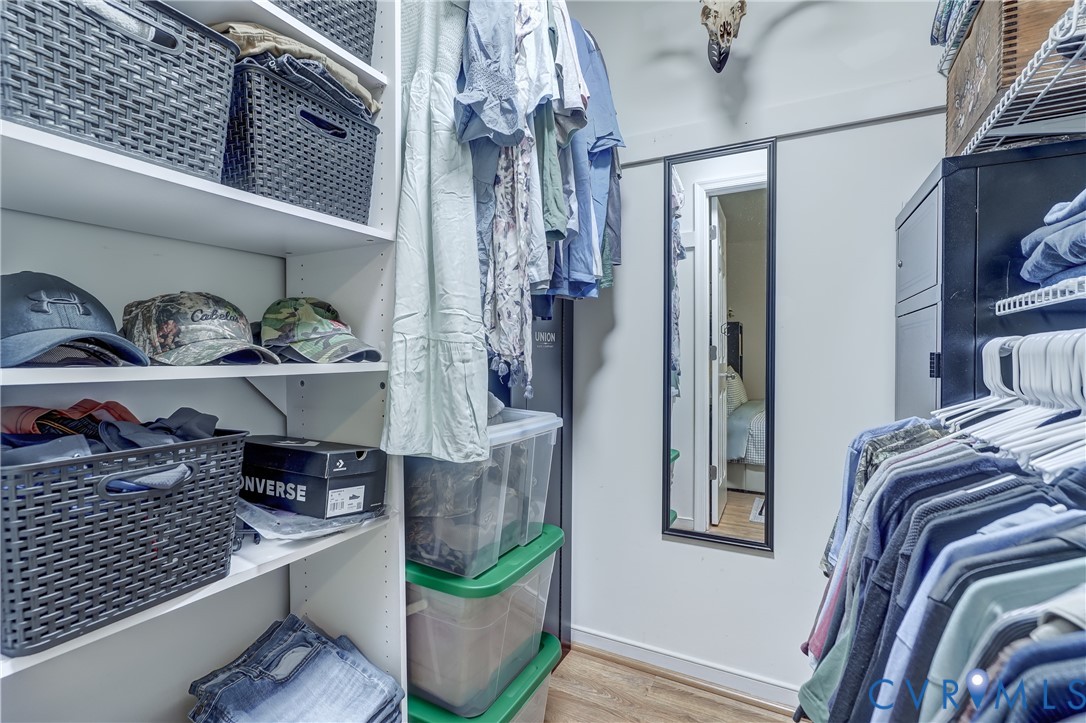 6716 Church Road Petersburg, VA 23803 - Photo 27 of 44 Walk in closet in the primary bedroom