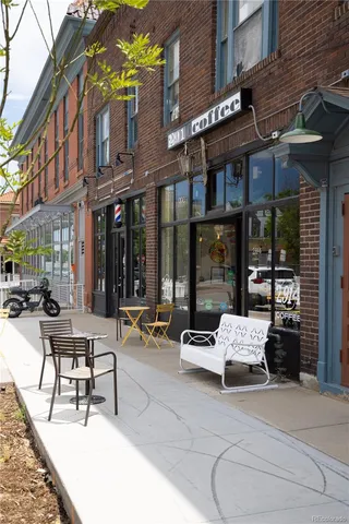 a sign that is on the side of a building