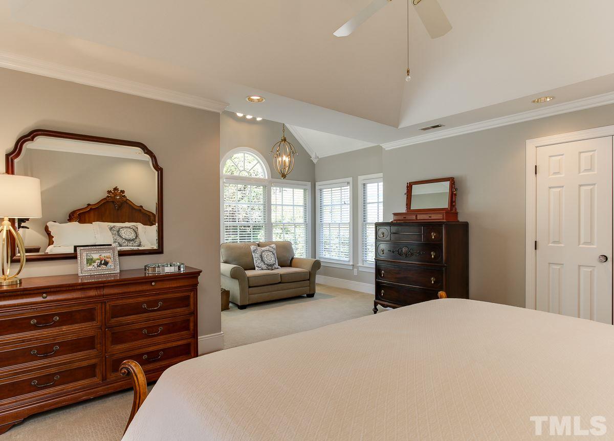 7260 Manor Oaks Drive Raleigh, NC 27615 - Photo 13 of 25 Master boasts 2 master closets and plenty of room for writing desk/sitting area.
