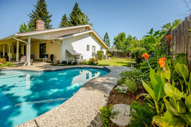 a view of an outdoor sitting area