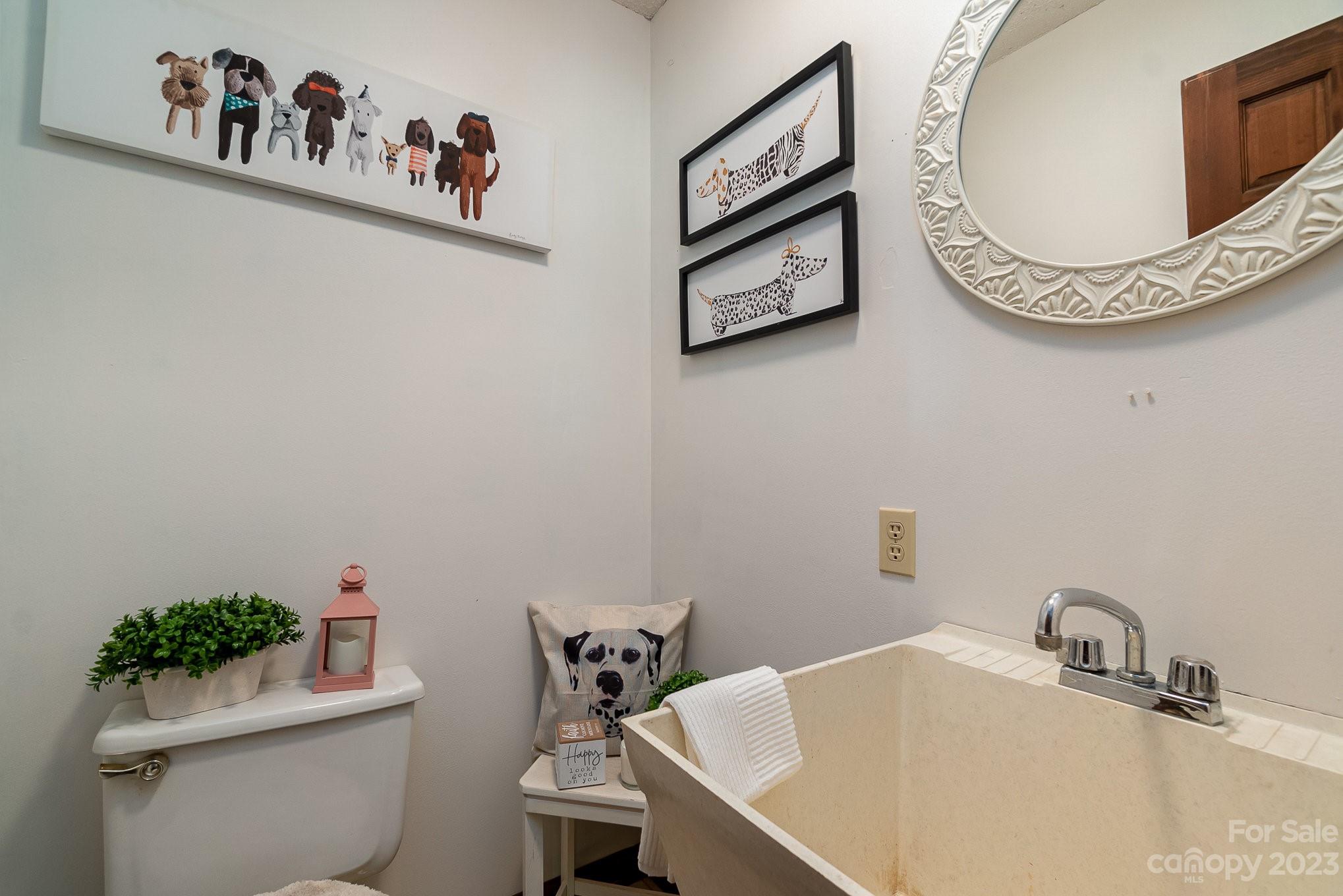 31 Robinwood Drive Midland, NC 28107 - Photo 21 of 33 a bathroom with a sink mirror and toilet