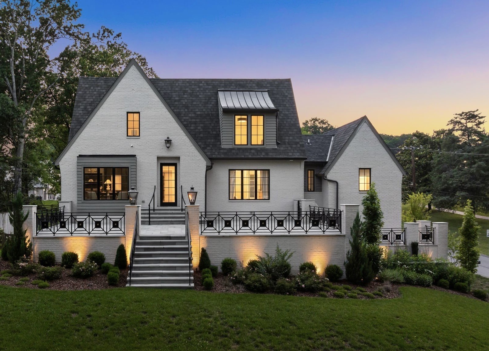 4301 Estes Road Nashville, TN 37215 - Photo 2 of 65 a front view of a house with a yard