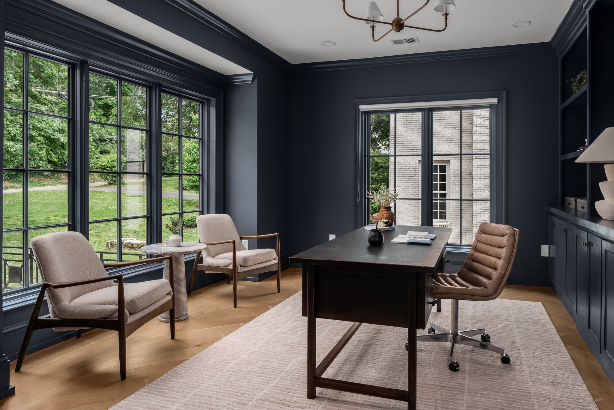4301 Estes Road Nashville, TN 37215 - Photo 42 of 65 a living room with furniture and a flat screen tv