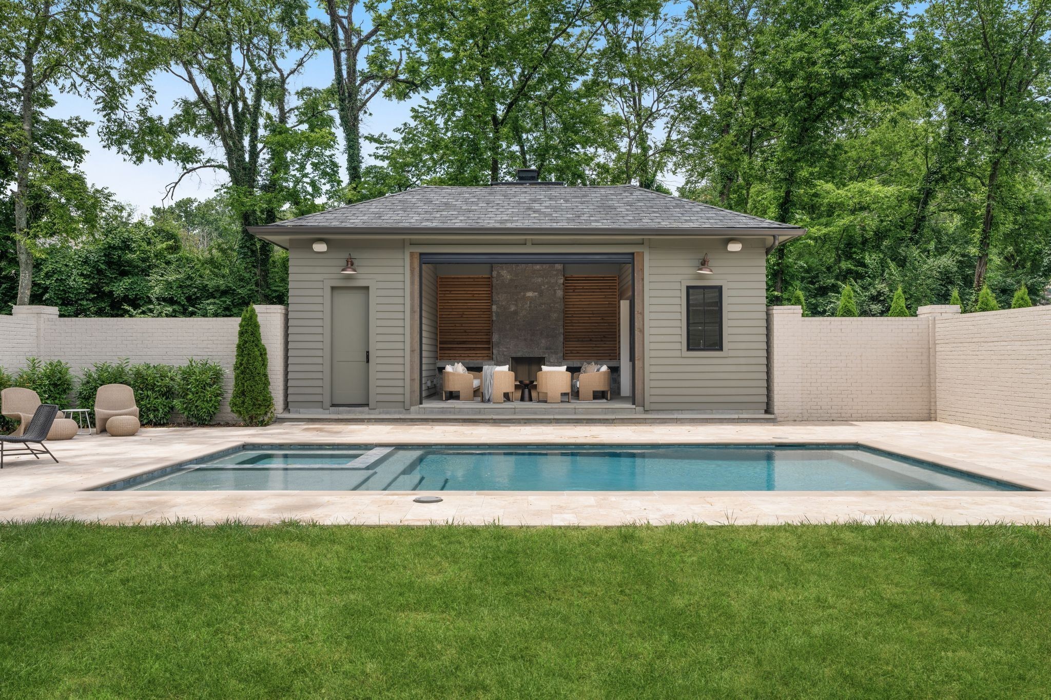 4301 Estes Road Nashville, TN 37215 - Photo 53 of 65 a view of a house with a yard