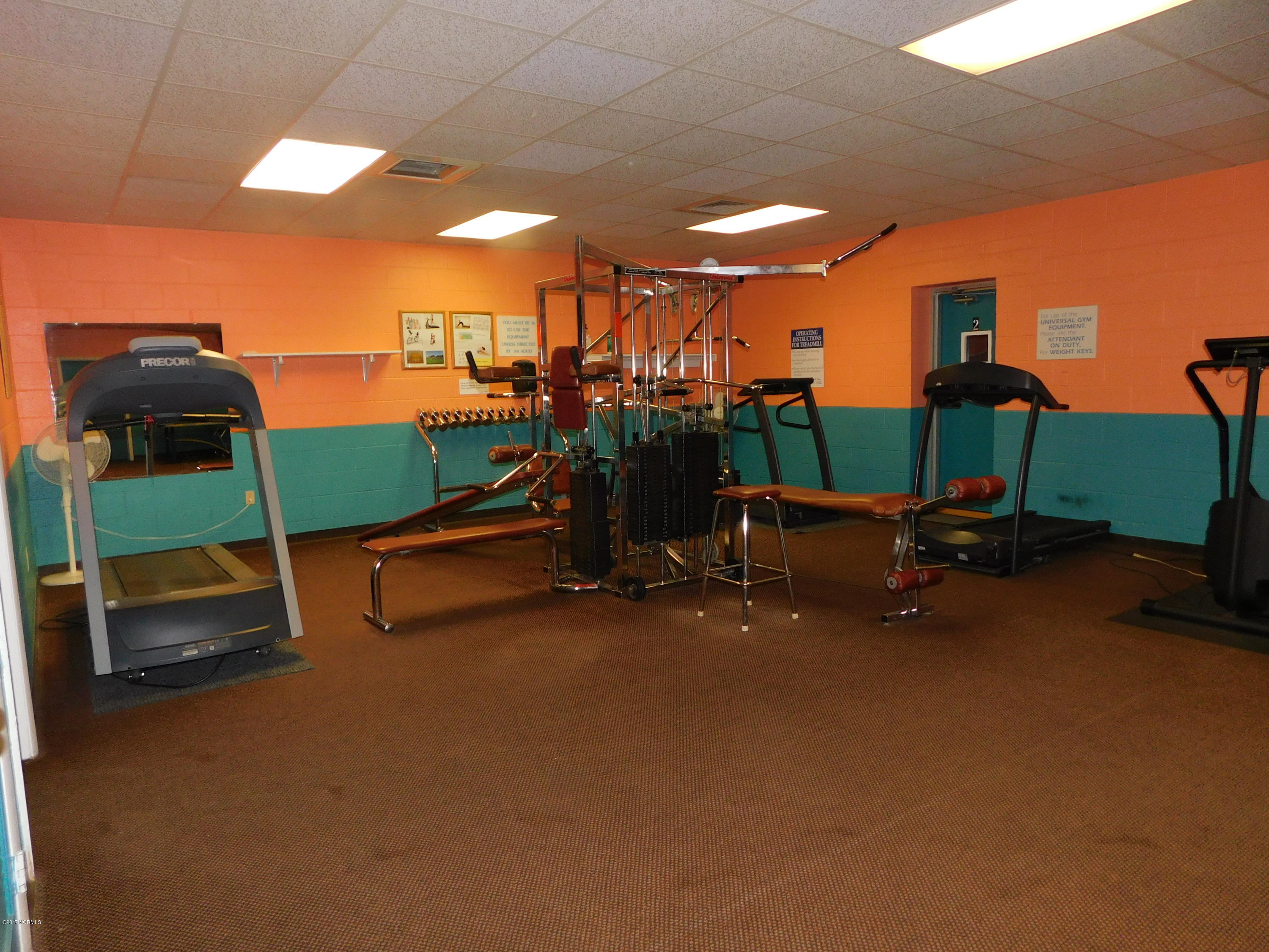 1505 Salter Path Road, Unit 131 Indian Beach, NC 28512 - Photo 43 of 55 SPORTS COMPLEX WORKOUT VIEW