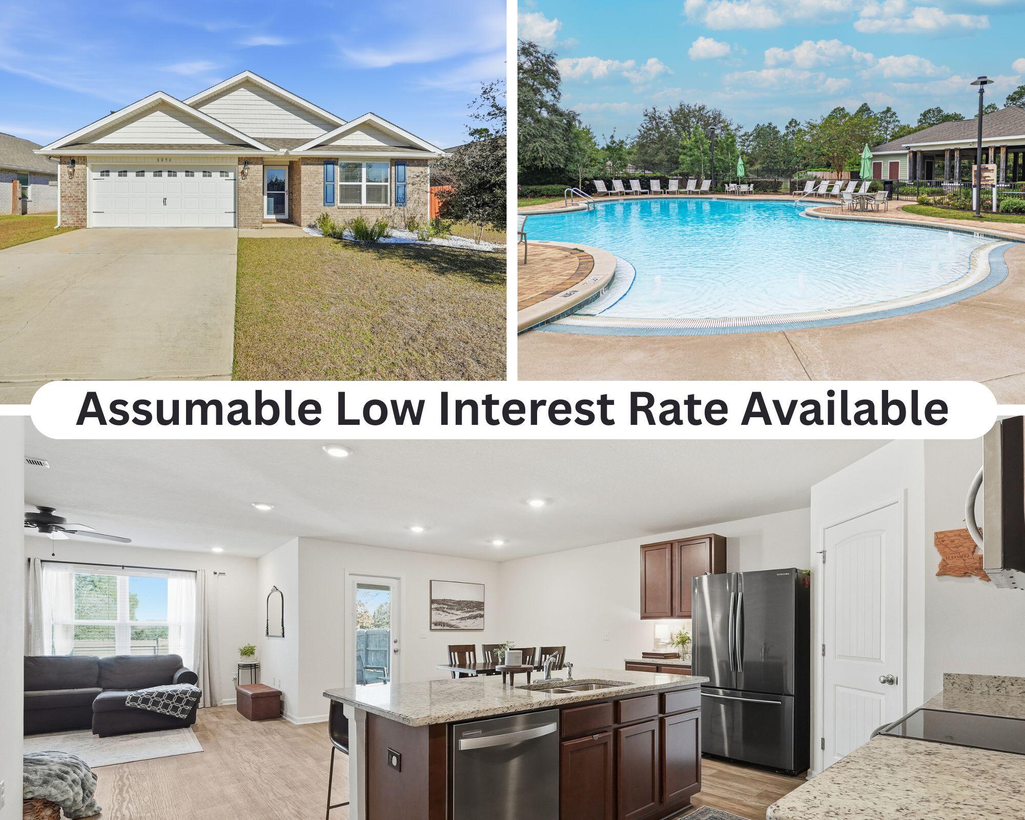 1056 Limpkin Street Crestview, FL 32539 - Photo 1 of 38 Assumable Low Interest Rate Available (1