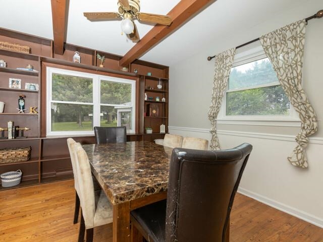 9473 Cemetery Road Winnebago, IL 61088 - Photo 10 of 24 a view of a dining room with furniture window and outside view