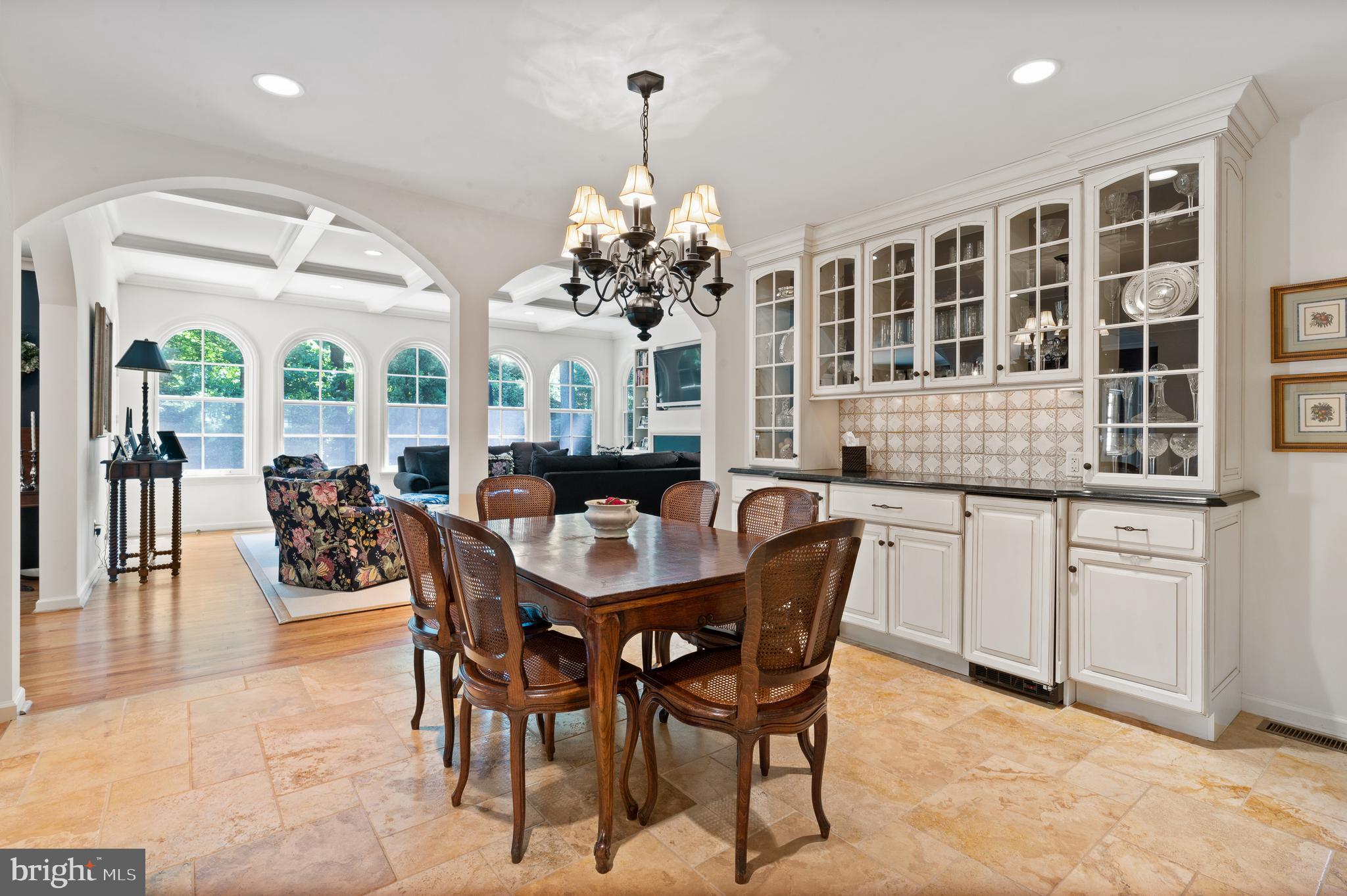 301 Valley Place Wayne, PA 19087 - Photo 12 of 40 Open kitchen/family room