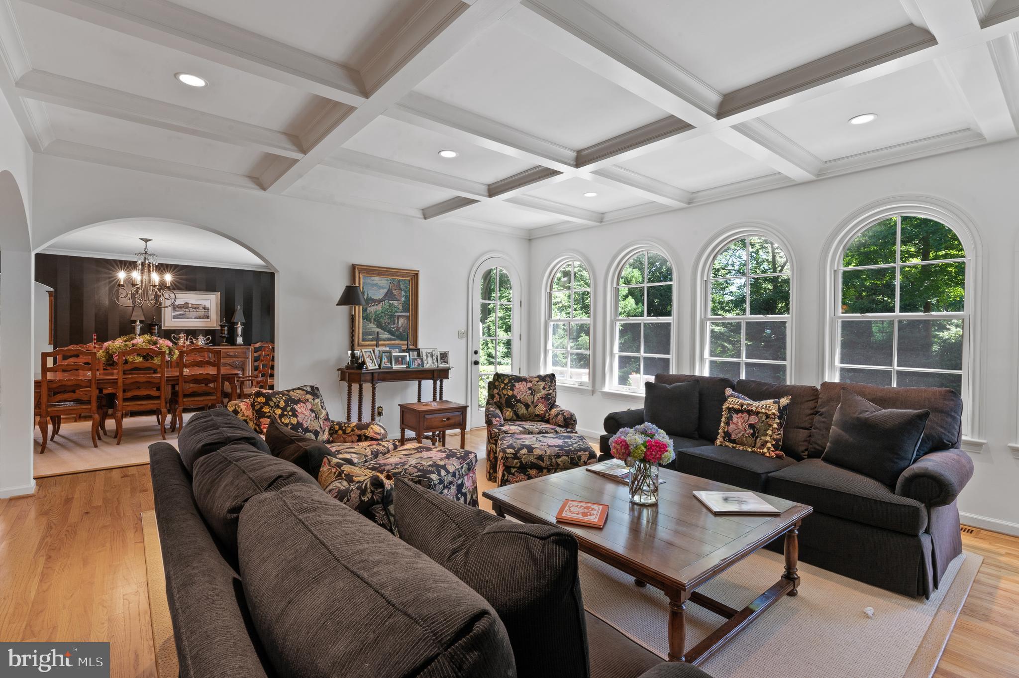 301 Valley Place Wayne, PA 19087 - Photo 15 of 40 Family room/dining room view