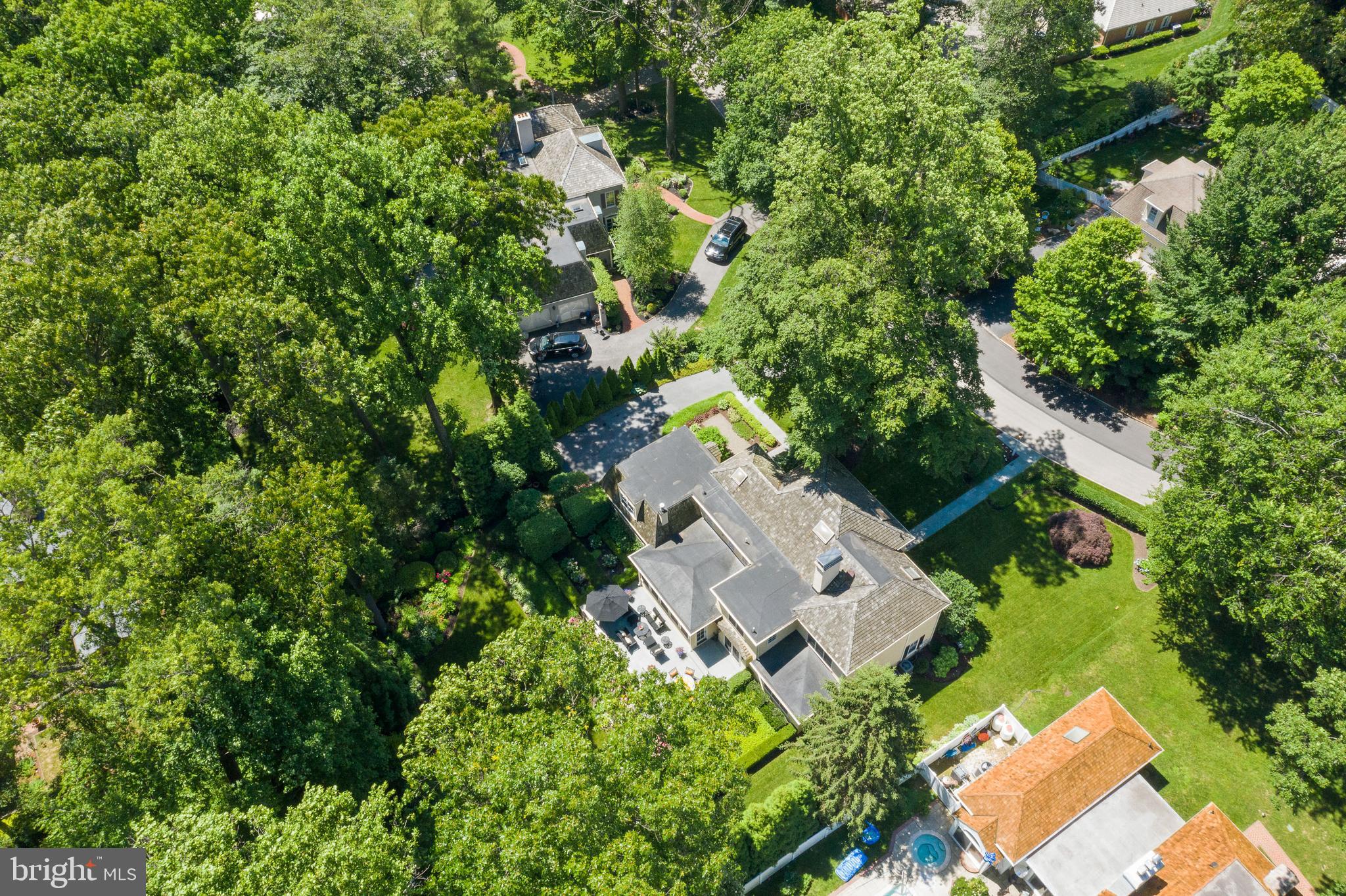 301 Valley Place Wayne, PA 19087 - Photo 40 of 40 Aerial view