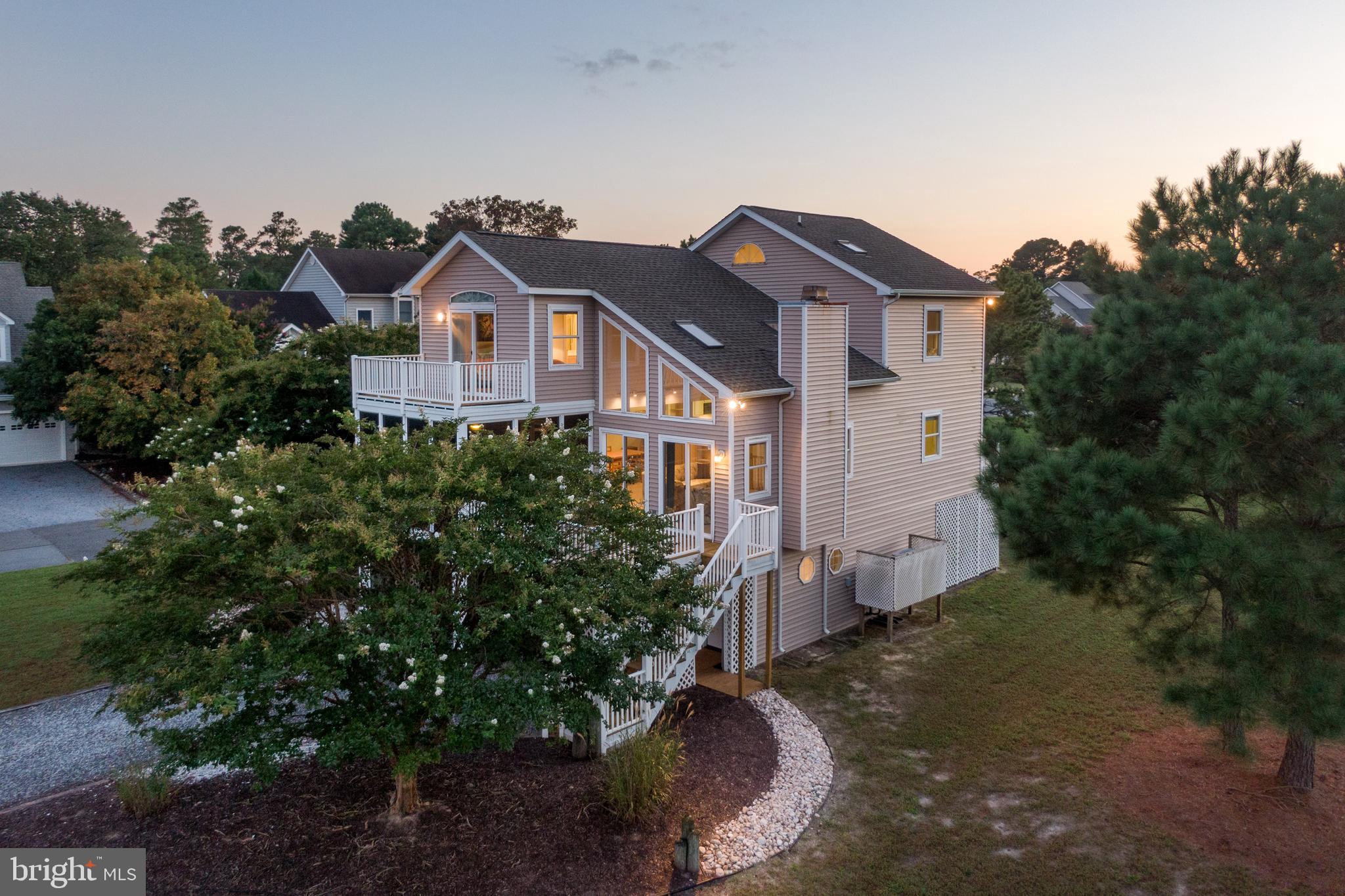 10 Duck Walk Bethany Beach, DE 19930 - Photo 2 of 62 Front Elevation w/Deck off Top Floor Primary BR
