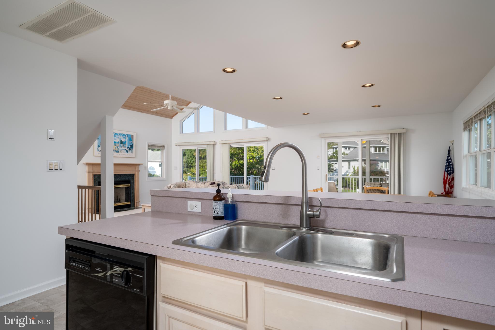10 Duck Walk Bethany Beach, DE 19930 - Photo 28 of 62 Kitchen Looking into Dining and Living Area
