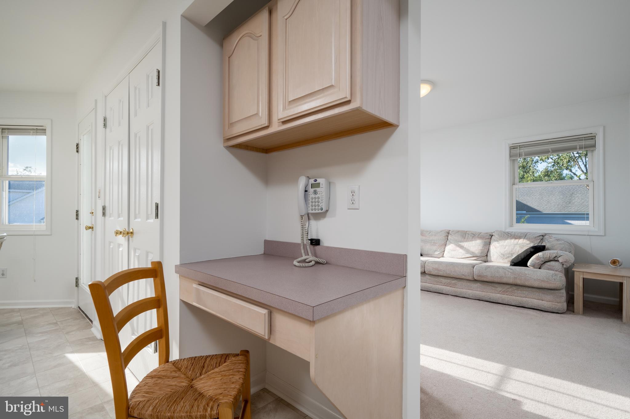 10 Duck Walk Bethany Beach, DE 19930 - Photo 31 of 62 Desk/Office Area in Kitchen