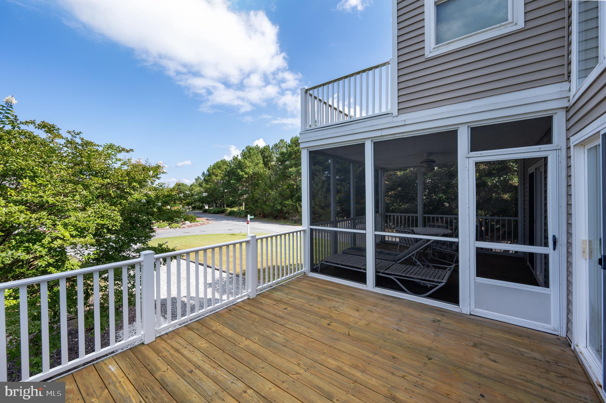 10 Duck Walk Bethany Beach, DE 19930 - Photo 35 of 62 Open Deck Off Screened Porch