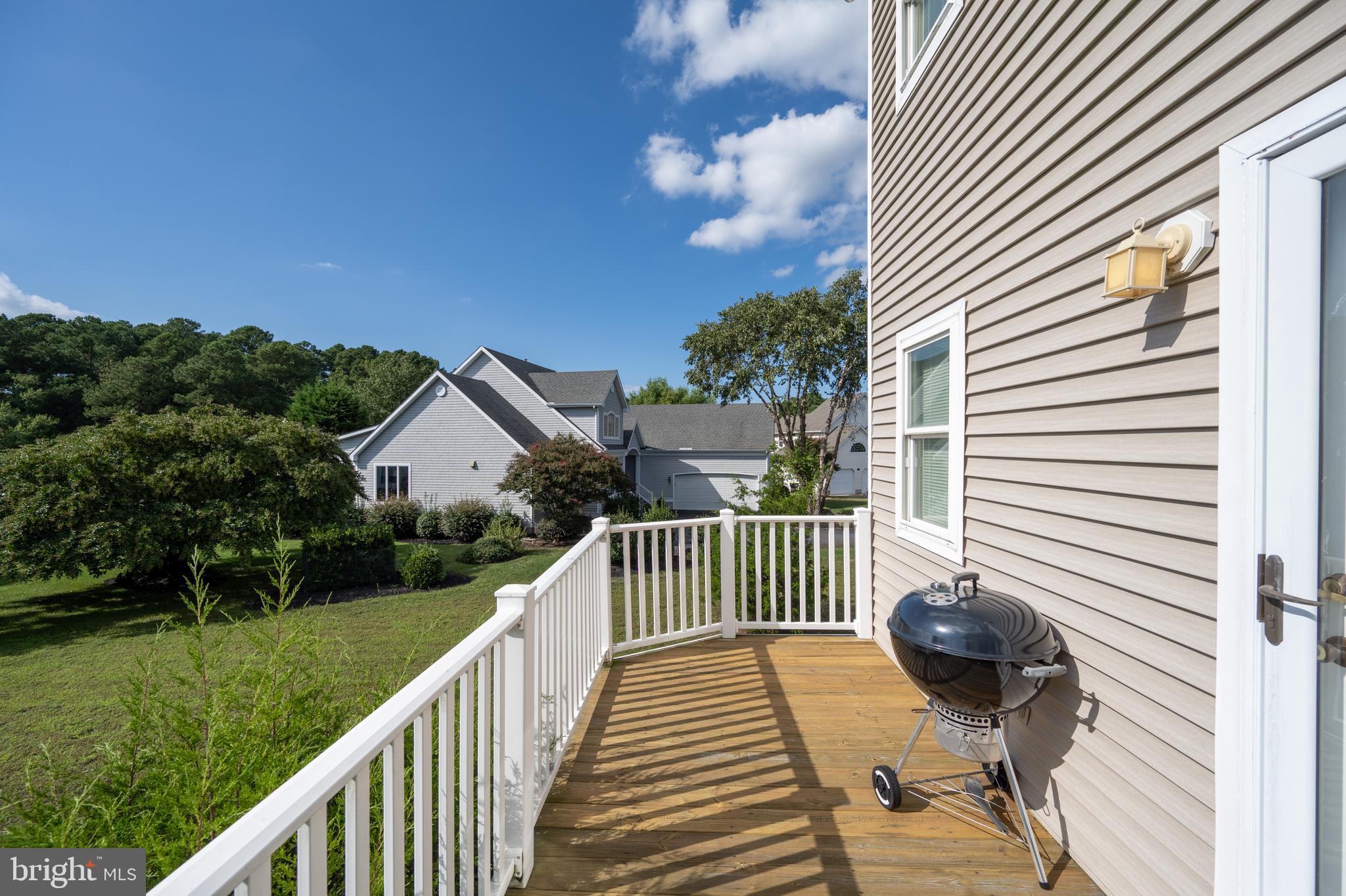 10 Duck Walk Bethany Beach, DE 19930 - Photo 38 of 62 Rear Deck Off Kitchen and Den