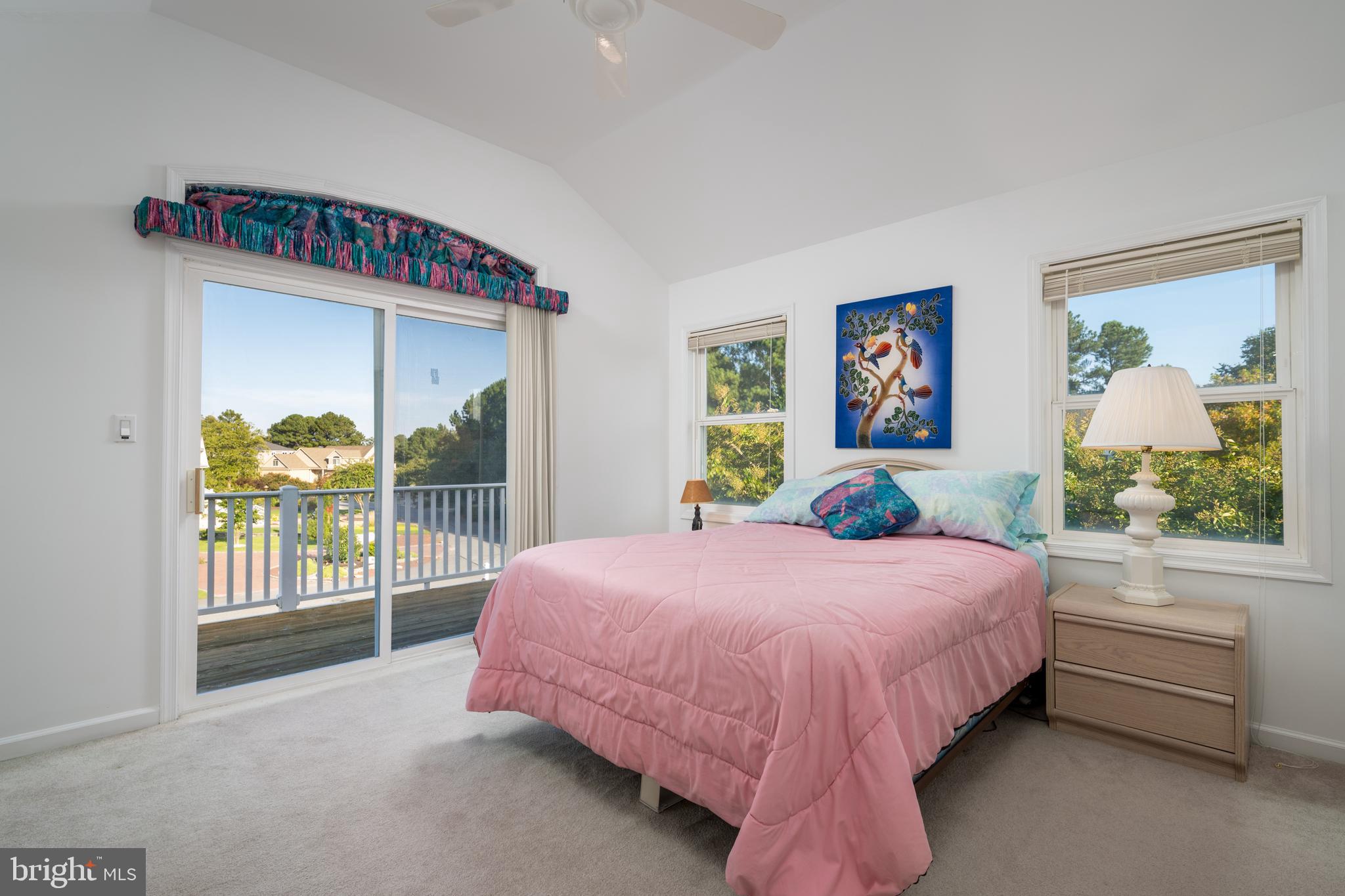 10 Duck Walk Bethany Beach, DE 19930 - Photo 49 of 62 Primary Bedroom Leading Out to Private Deck