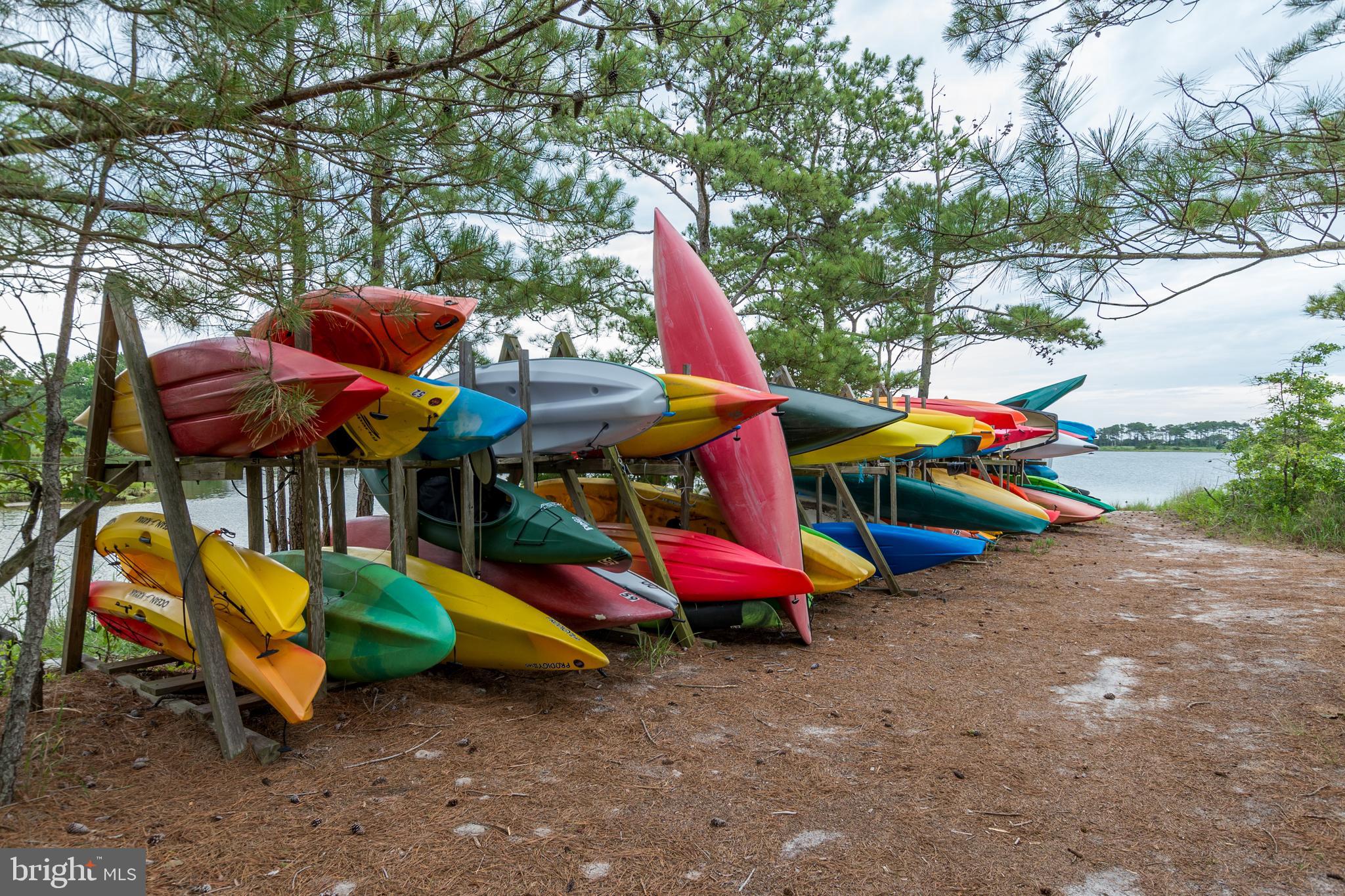 10 Duck Walk Bethany Beach, DE 19930 - Photo 55 of 62 Kayak Storage for Salt Pond Residents