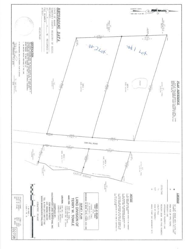 Lot 2 Oak Hill Road Norridgewock, ME 04957 - Photo 4 of 16 survey
