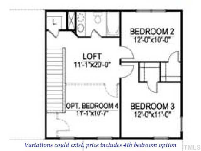 2904 Smooth Stone Trail Raleigh, NC 27610 - Photo 3 of 7 Variations could exist, Please ask about included features