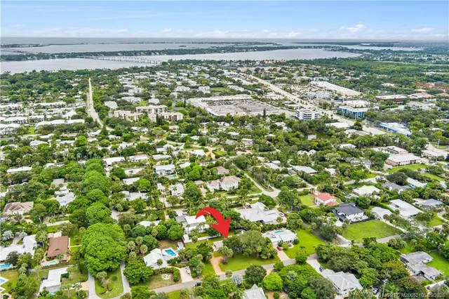 a view of a lake with a mountain