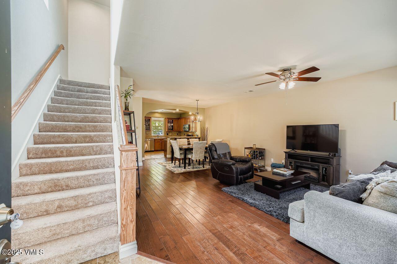 270 Founders Avenue Eagle, CO 81631 - Photo 3 of 28 a living room with furniture and a flat screen tv