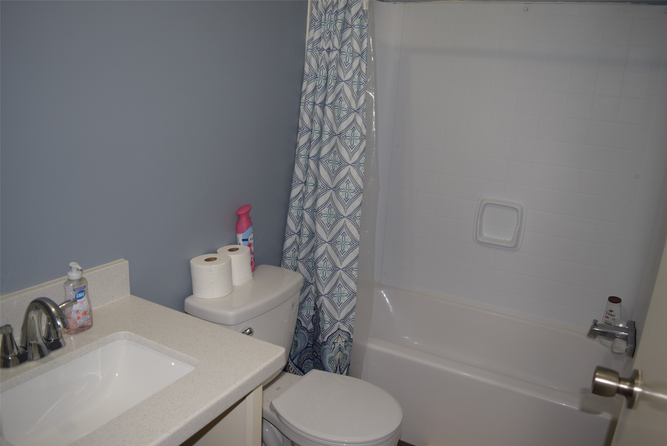 161 Irene Street Shepherd, TX 77371 - Photo 19 of 27 a bathroom with a sink toilet and shower