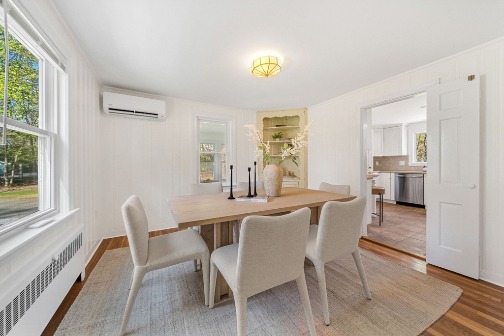 10 Bennett Road Wayland, MA 01778 - Photo 11 of 32 a view of a dining room with furniture and wooden floor