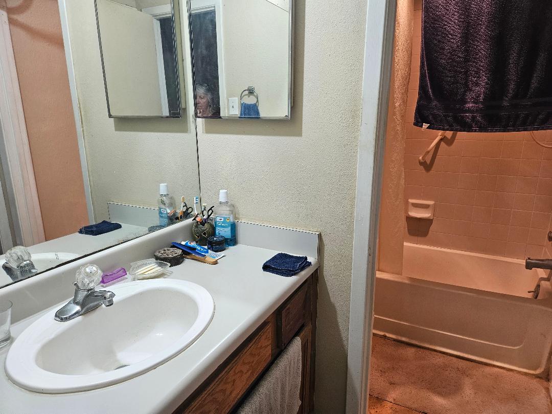 817 Lexington Road Elgin, TX 78621 - Photo 20 of 20 a bathroom with a sink and a mirror
