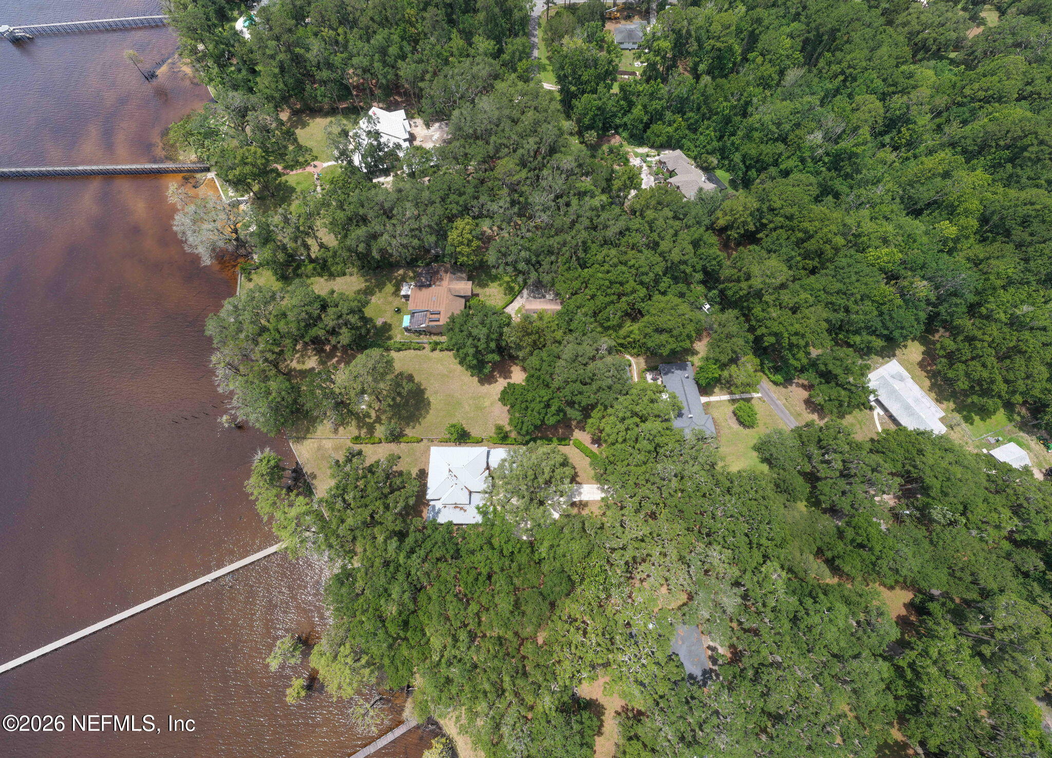 3079 Anderson Road Green Cove Springs, FL 32043 - Photo 73 of 78 Aerial Water View 1