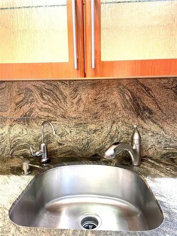 a view of a sink